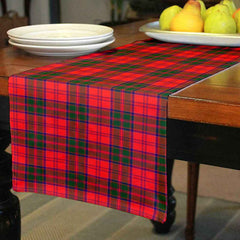 Drummond Modern Tartan Table Runner - Cotton table runner