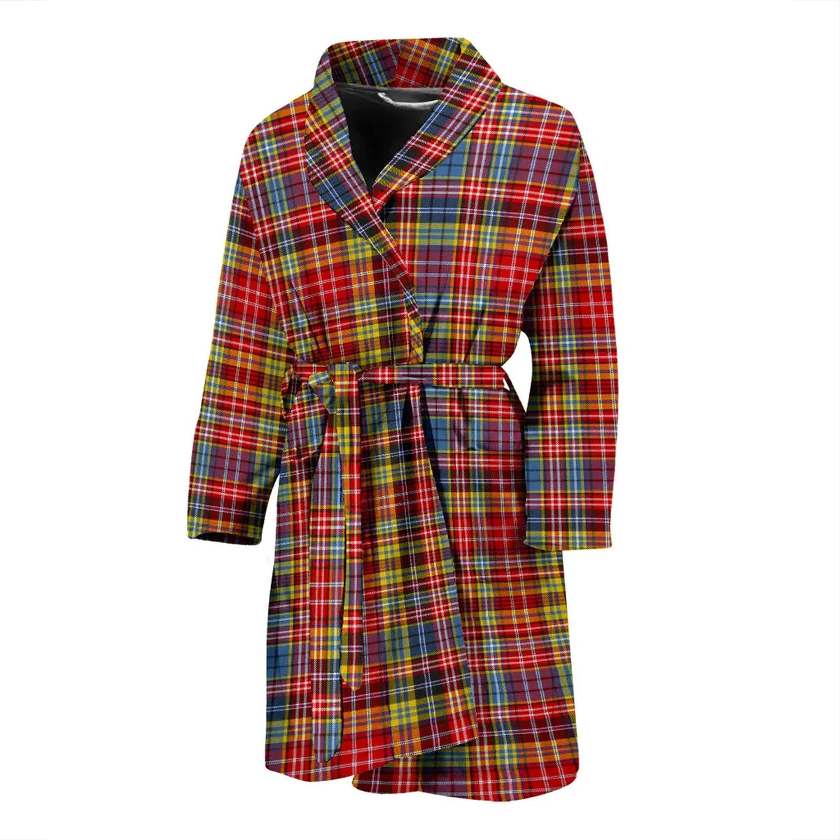 Drummond of Strathallan Tartan Bathrobe