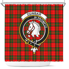 Dunbar Tartan Crest Shower Curtain