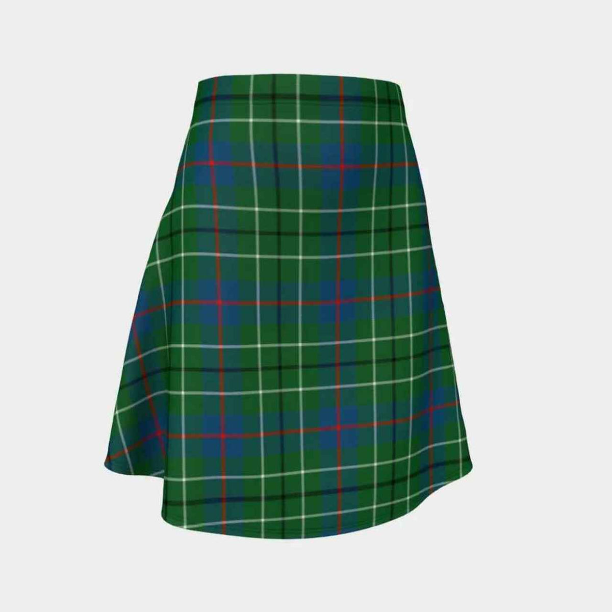 Duncan Ancient Tartan Flared Skirt