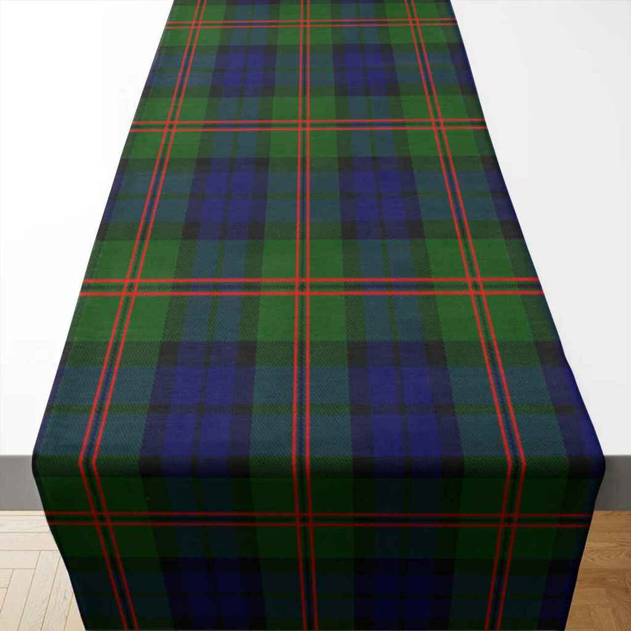 Dundas Modern 02 Tartan Table Runner - Cotton table runner