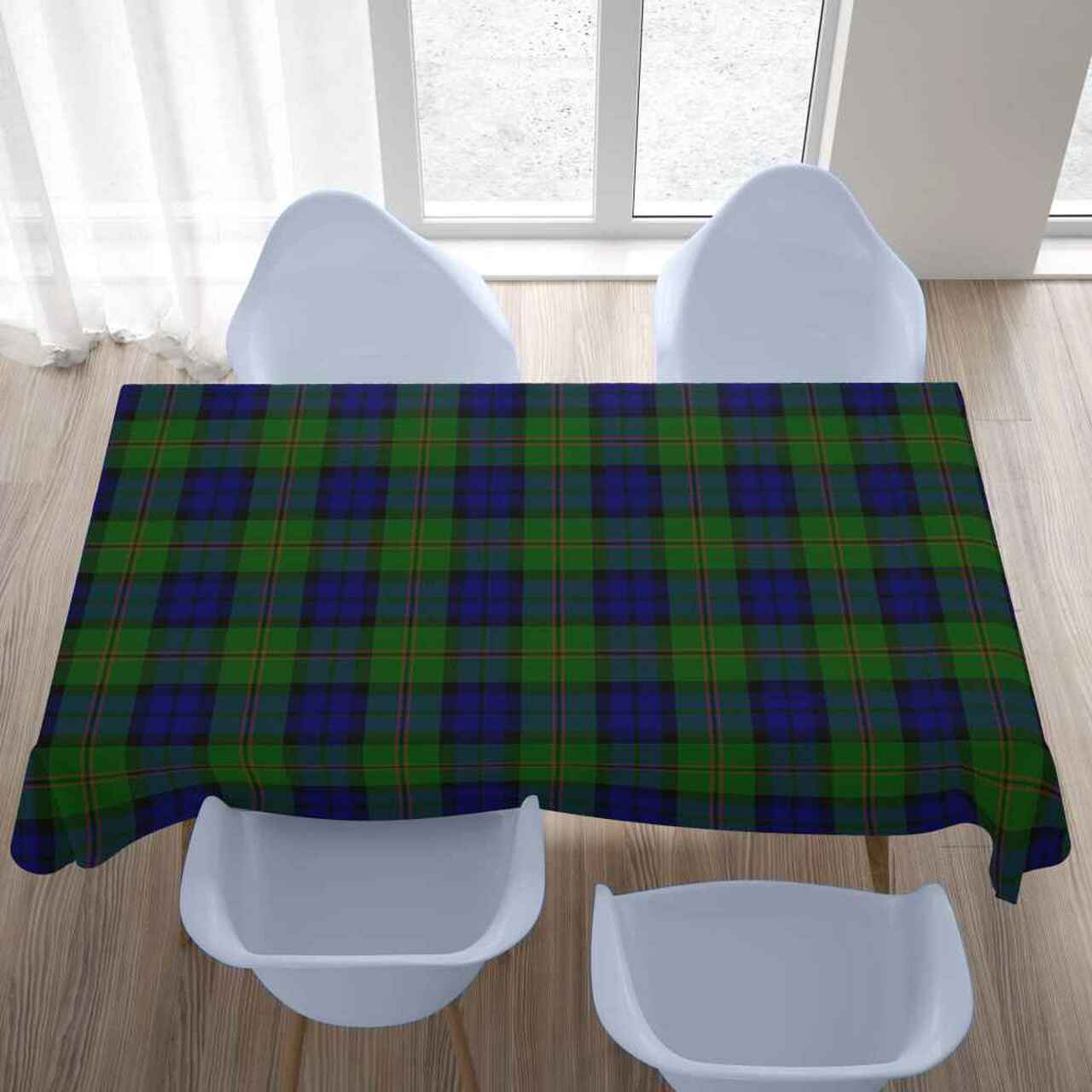 Dundas Modern Tartan Tablecloth