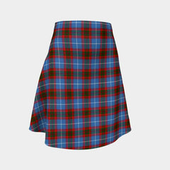 Edinburgh District Tartan Flared Skirt