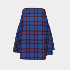 Elliot Modern Tartan Flared Skirt