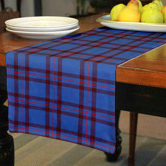 Elliot Modern Tartan Table Runner - Cotton table runner