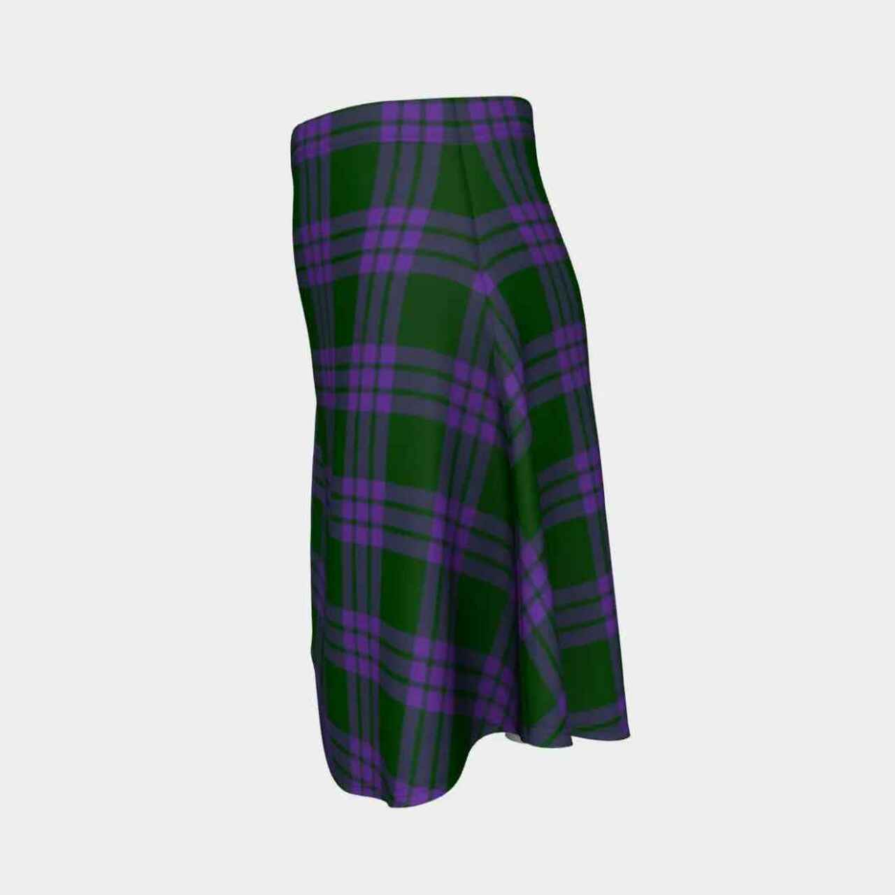 Elphinstone Tartan Flared Skirt