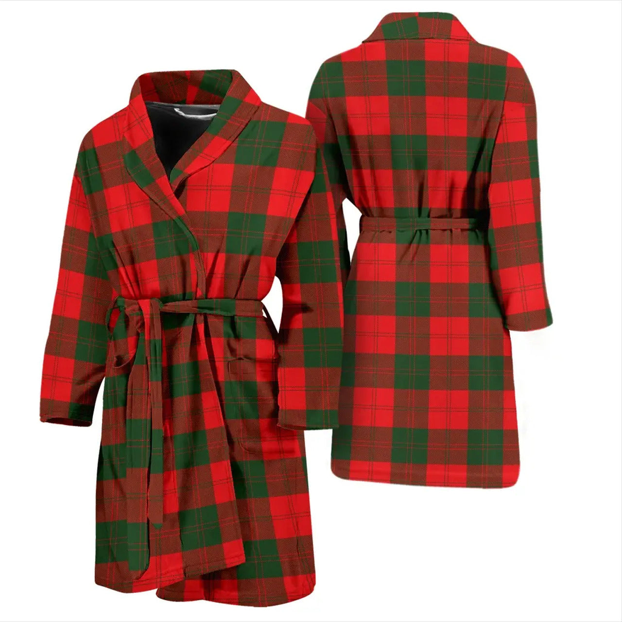 Erskine Modern Tartan Bathrobe