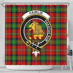 Fairlie Tartan Crest Shower Curtain