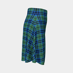 Falconer Tartan Flared Skirt