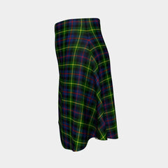 Farquharson Modern Tartan Flared Skirt