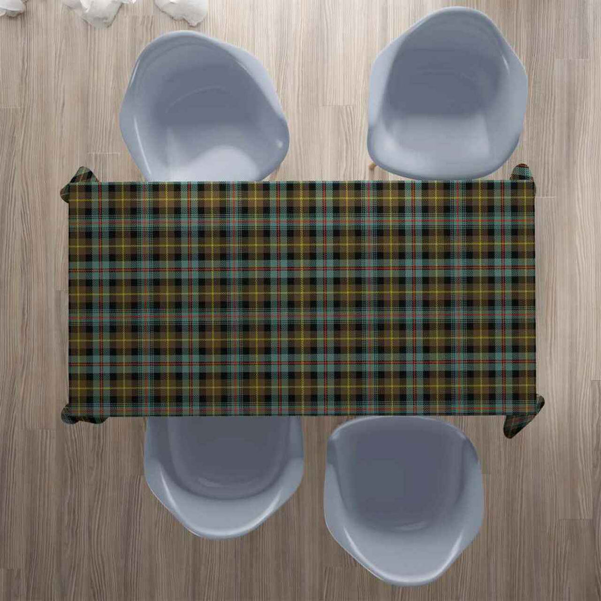 Farquharson Weathered Tartan Tablecloth