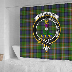 Fergusson Tartan Crest Shower Curtain