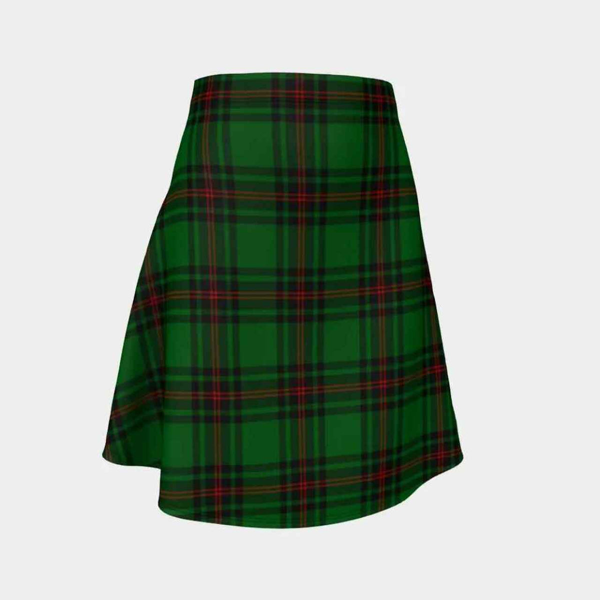 Fife District Tartan Flared Skirt