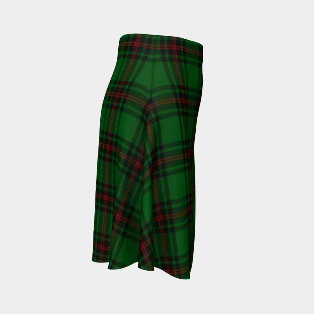 Fife District Tartan Flared Skirt