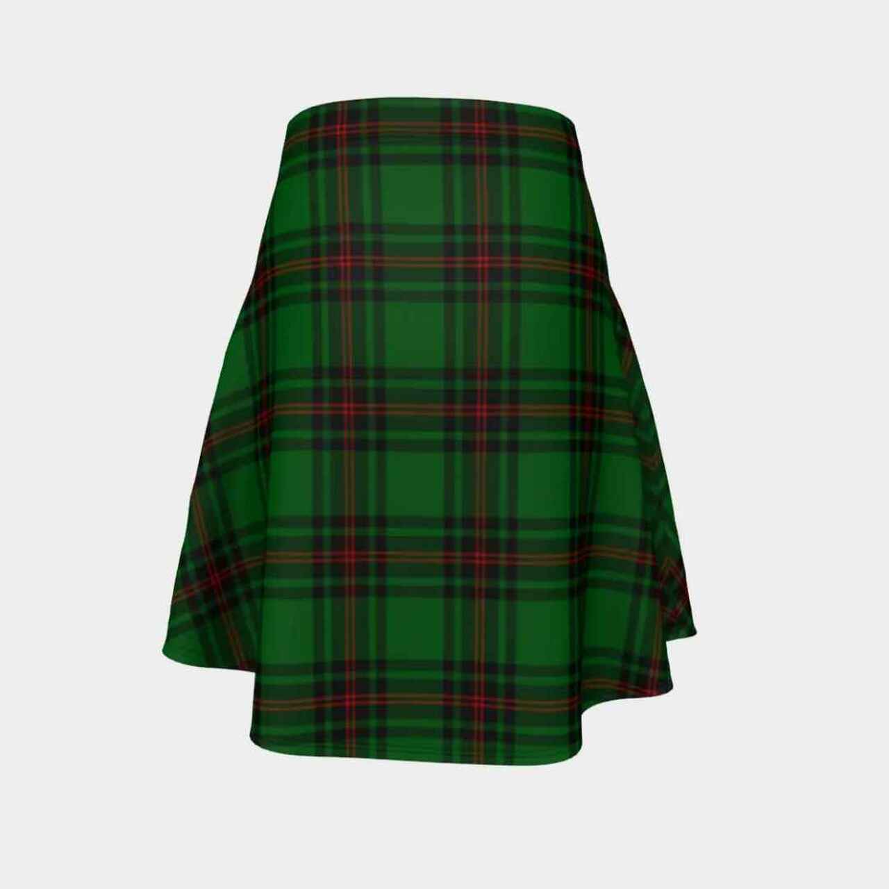 Fife District Tartan Flared Skirt