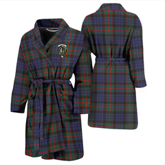 Fletcher of Dunans Tartan Crest Bathrobe