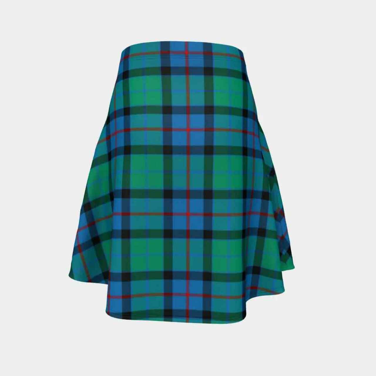 Flower Of Scotland Tartan Flared Skirt