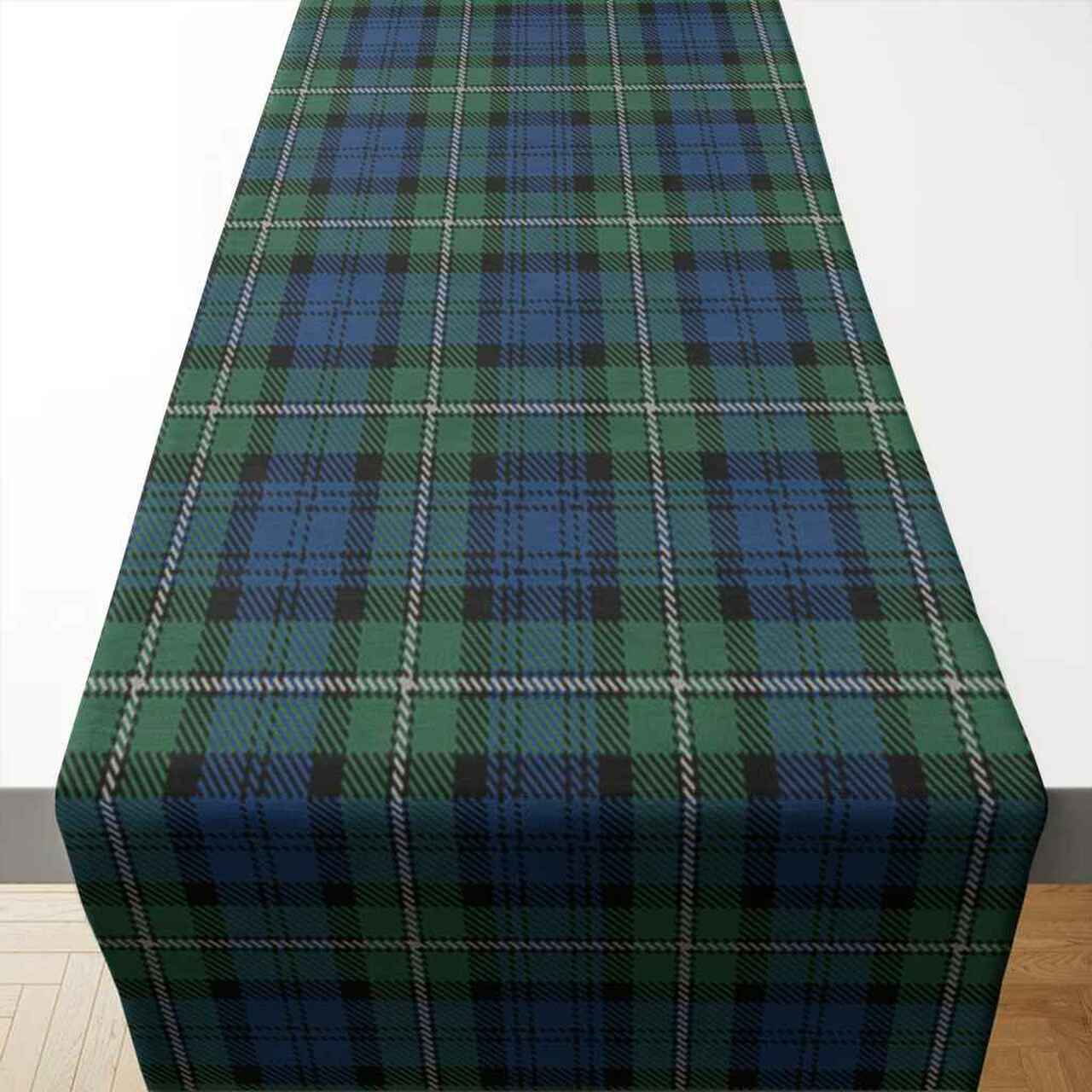 Forbes Ancient Tartan Table Runner - Cotton table runner