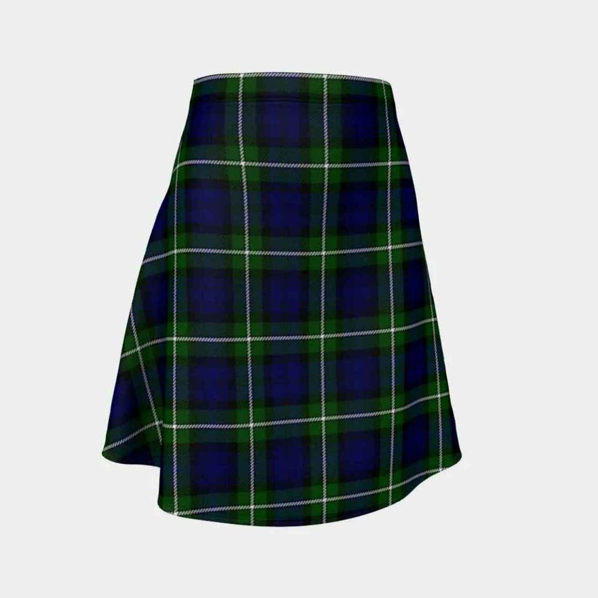 Forbes Modern Tartan Flared Skirt