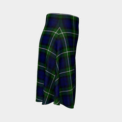 Forbes Modern Tartan Flared Skirt