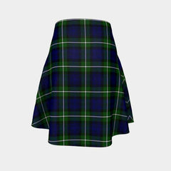 Forbes Modern Tartan Flared Skirt