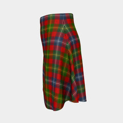 Forrester Tartan Flared Skirt