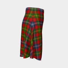 Forrester Tartan Flared Skirt