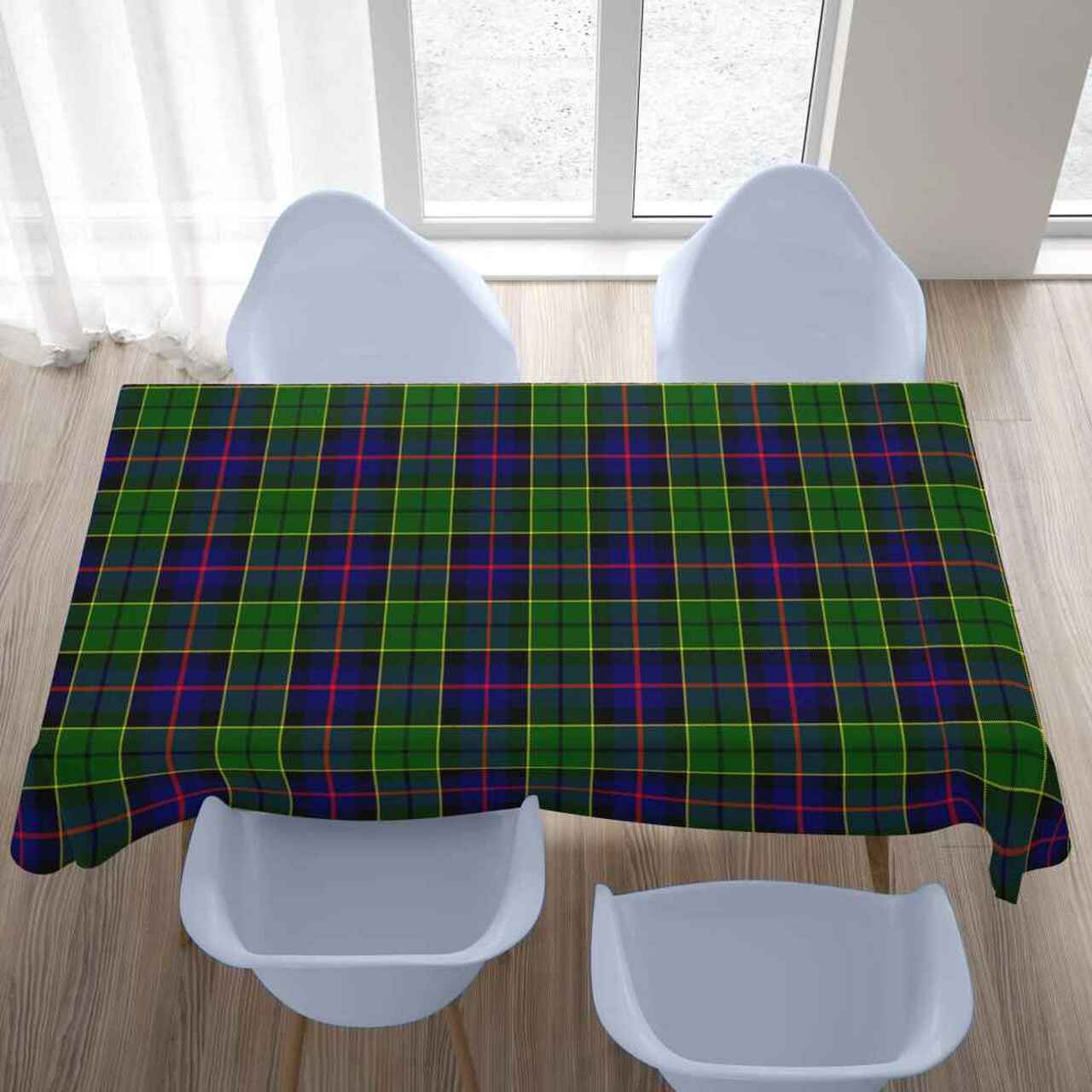 Forsyth Modern Tartan Tablecloth