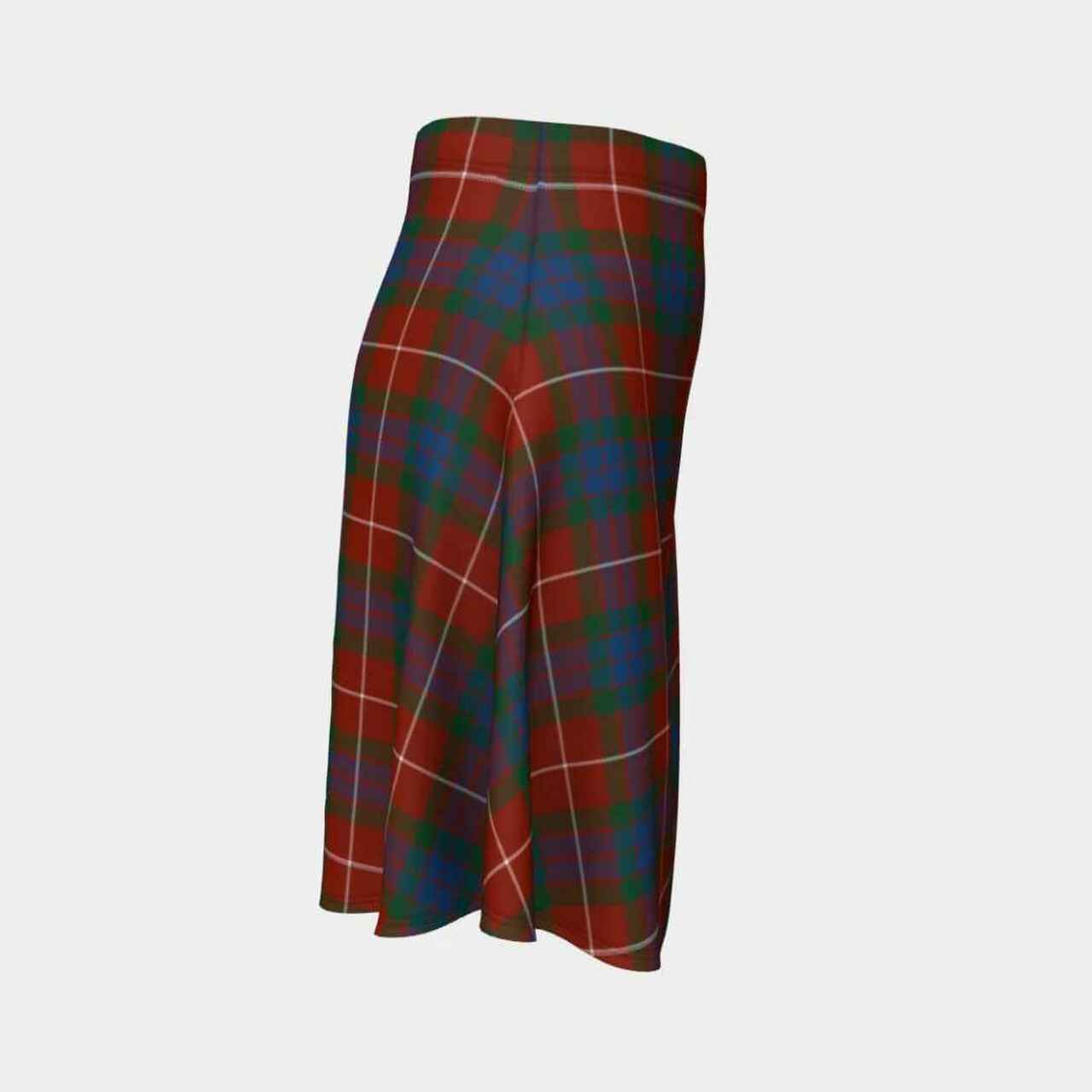 Fraser Ancient Tartan Flared Skirt