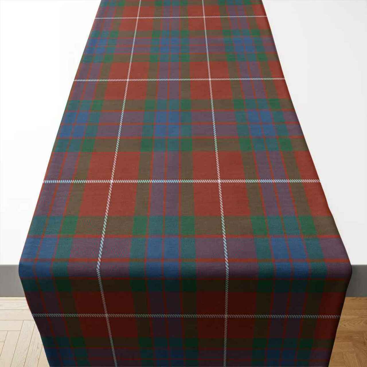 Fraser Ancient Tartan Table Runner - Cotton table runner