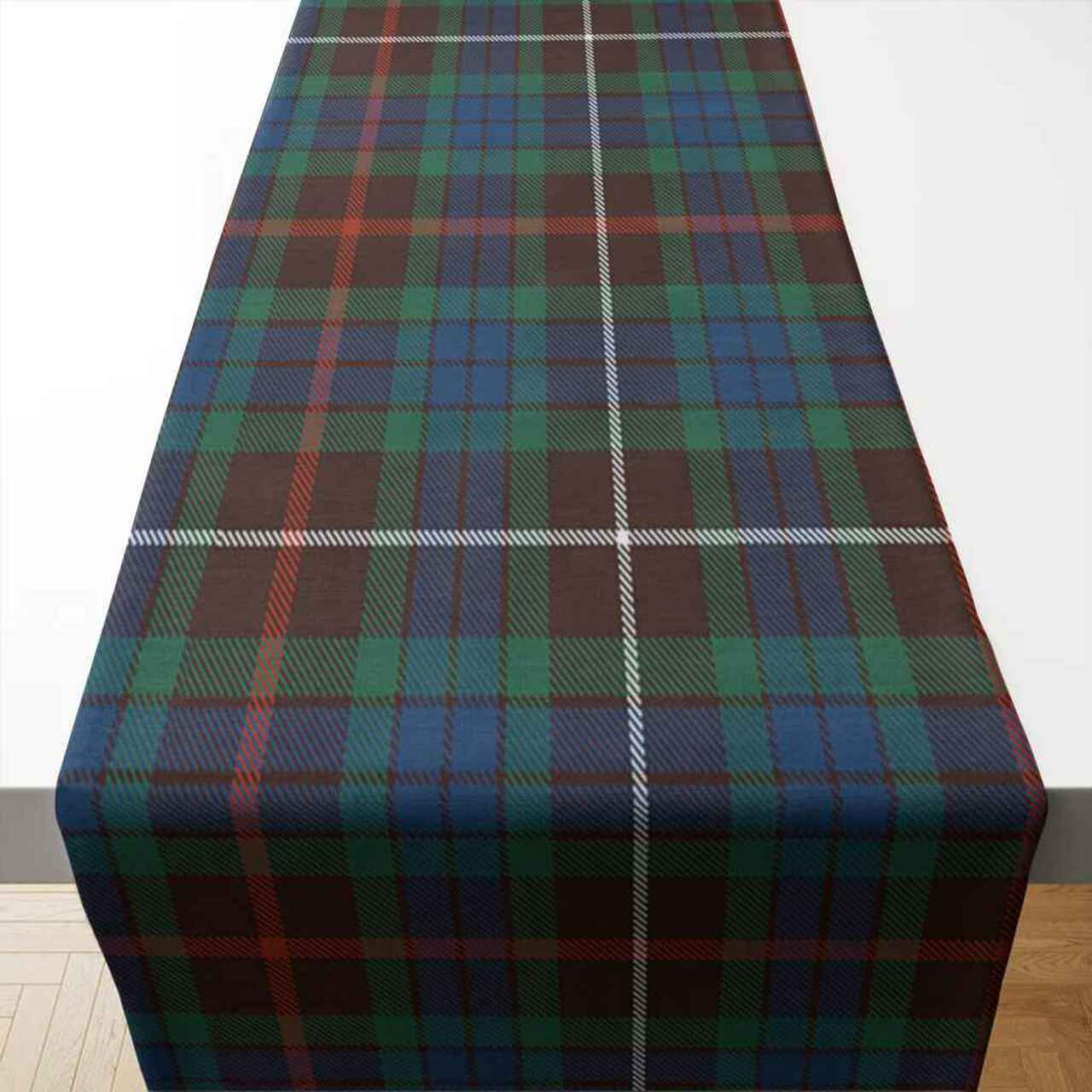 Fraser Hunting Ancient Tartan Table Runner - Cotton table runner