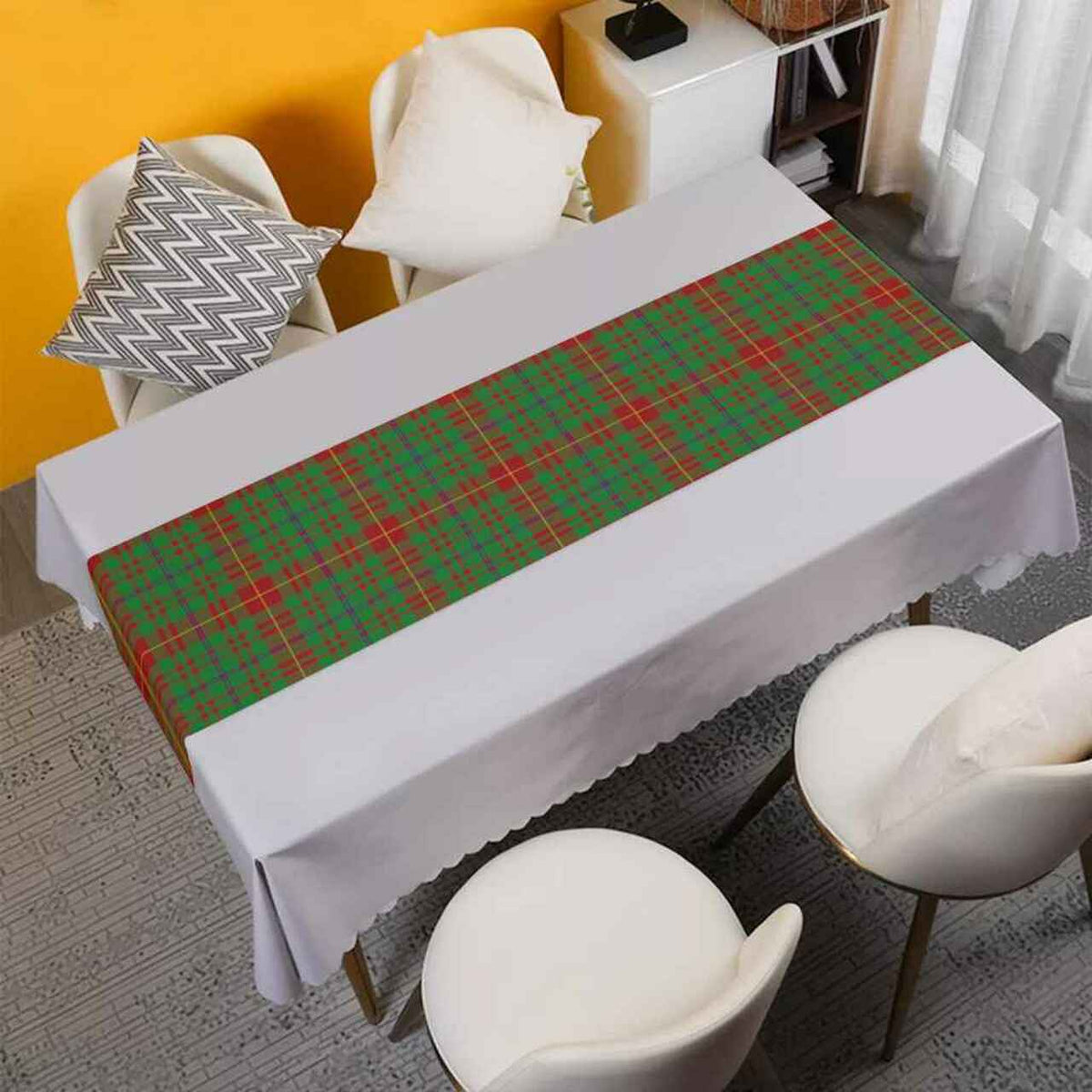 Fulton Tartan Table Runner - Cotton table runner