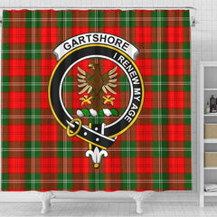 Gartshore Tartan Crest Shower Curtain