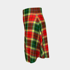 Gibbs Tartan Flared Skirt