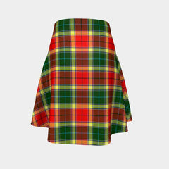 Gibbs Tartan Flared Skirt