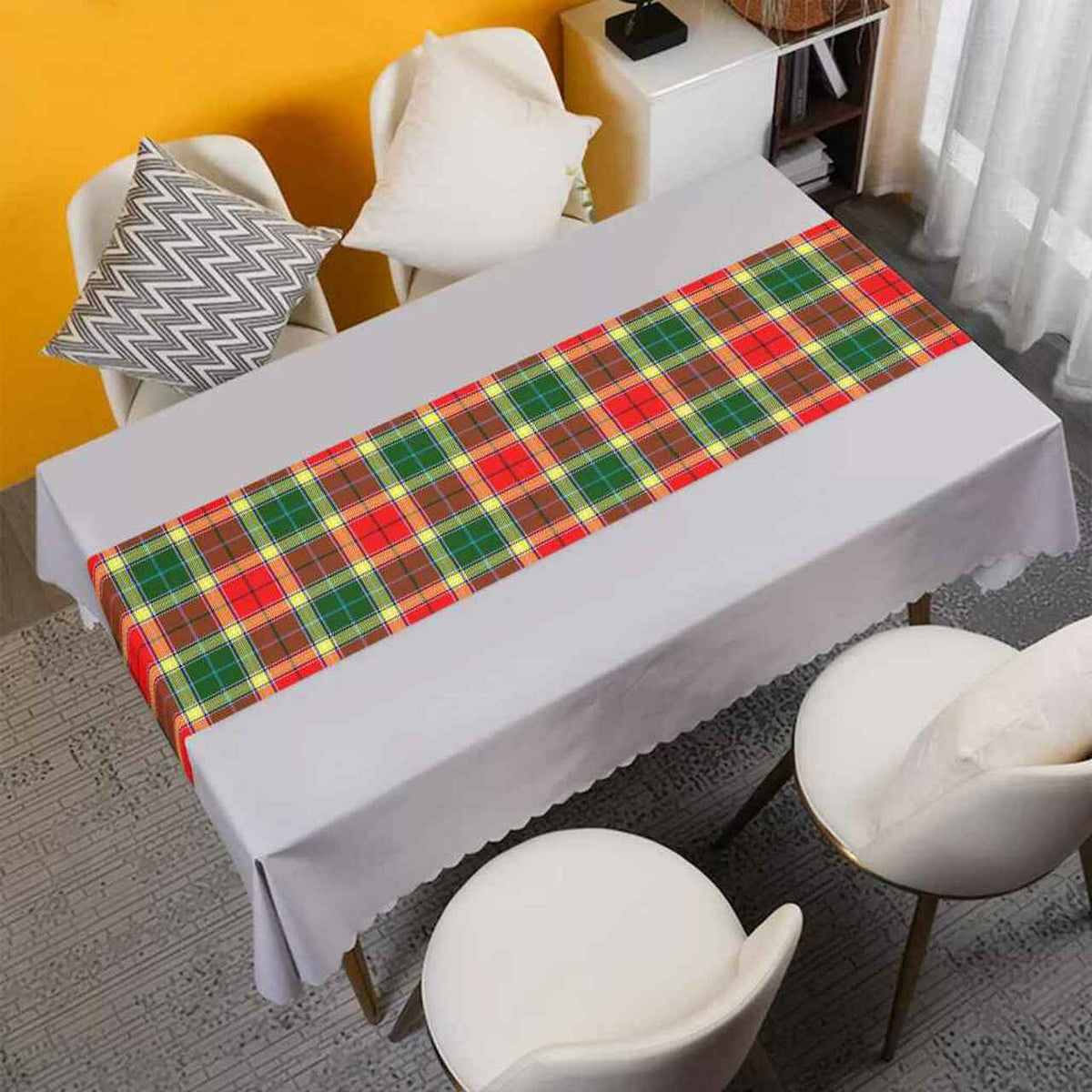 Gibbs Tartan Table Runner - Cotton table runner