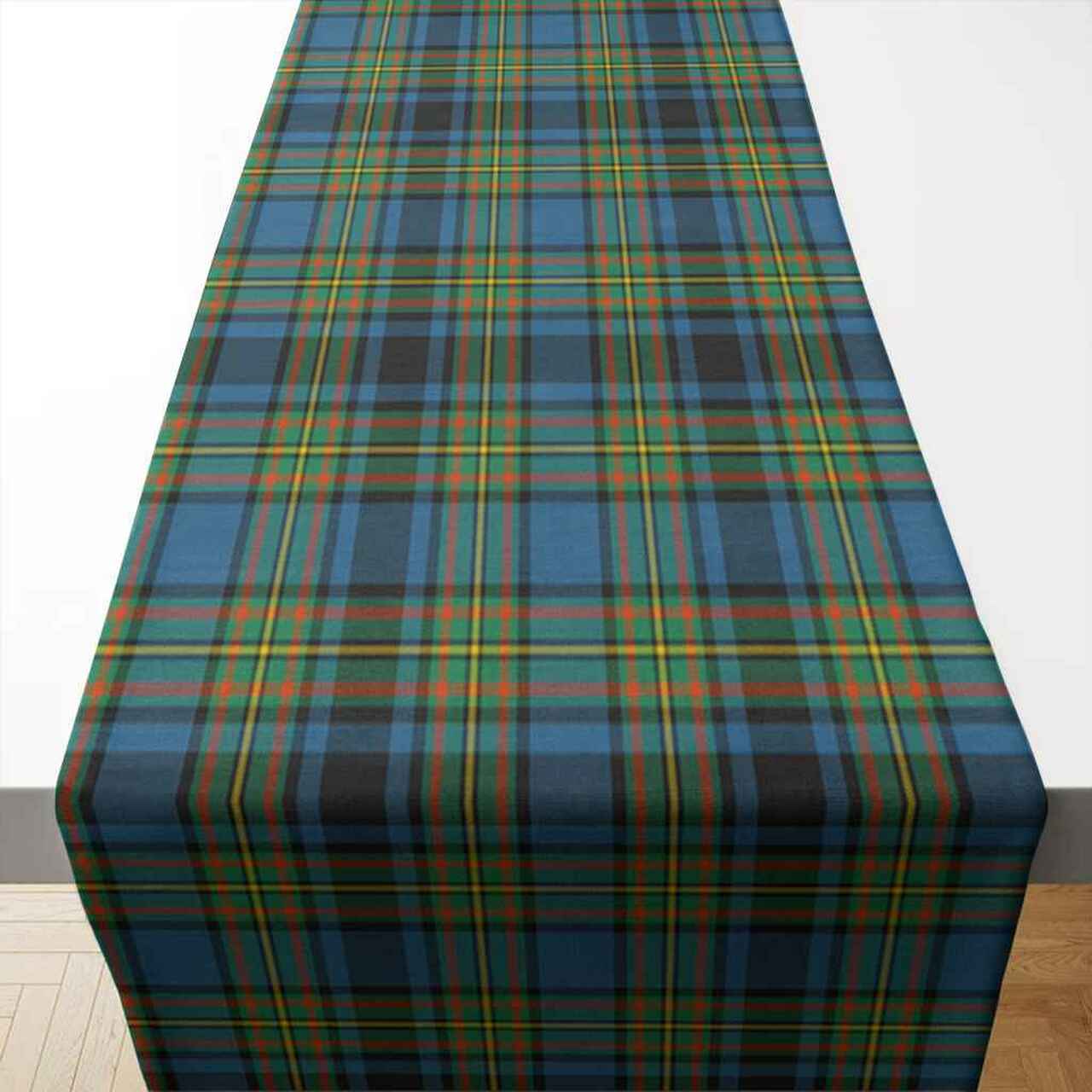 Gillies Ancient Tartan Table Runner - Cotton table runner