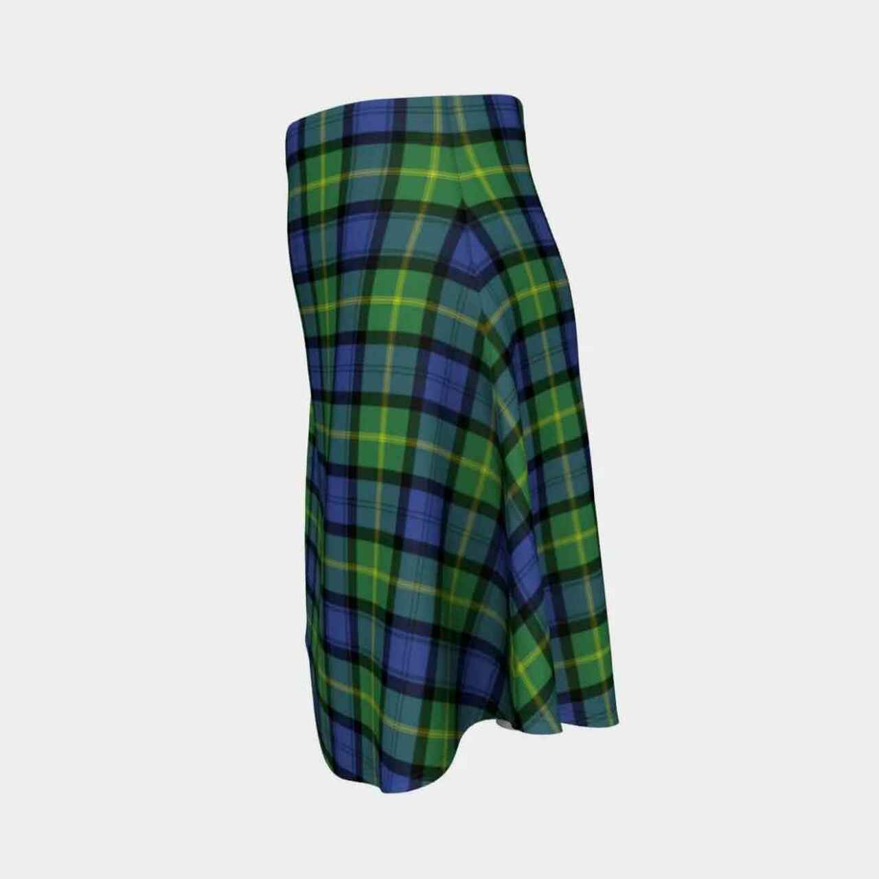 Gordon Old Ancient Tartan Flared Skirt