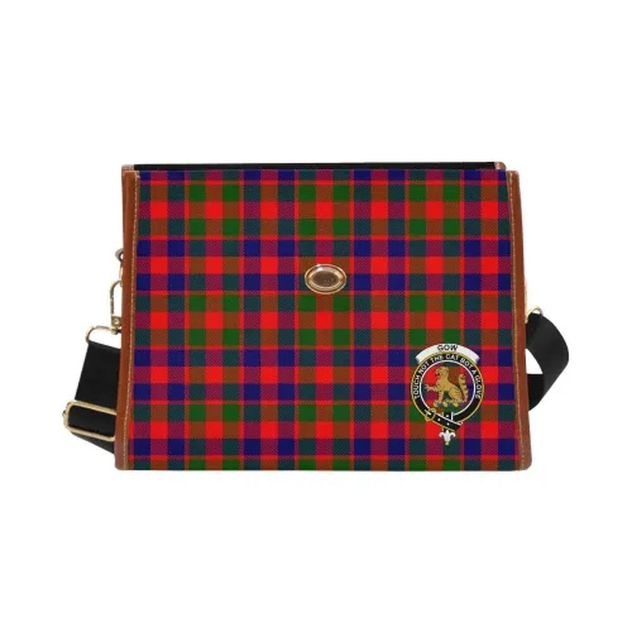 Gow (or McGouan) Tartan Canvas Bag