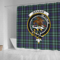 Graham Tartan Crest Shower Curtain