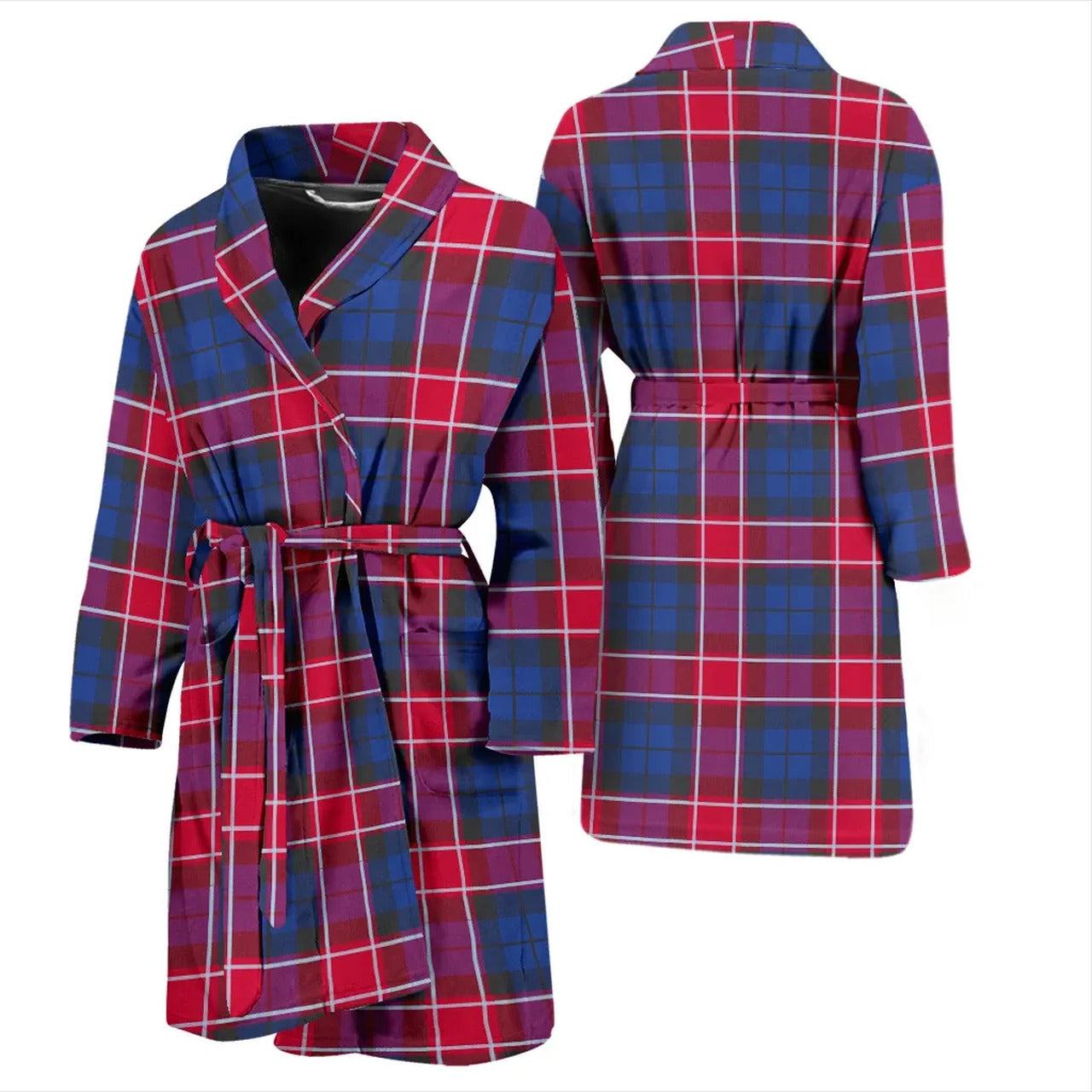 Graham of Menteith Red Tartan Bathrobe