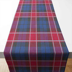 Graham of Menteith Red Tartan Table Runner - Cotton table runner