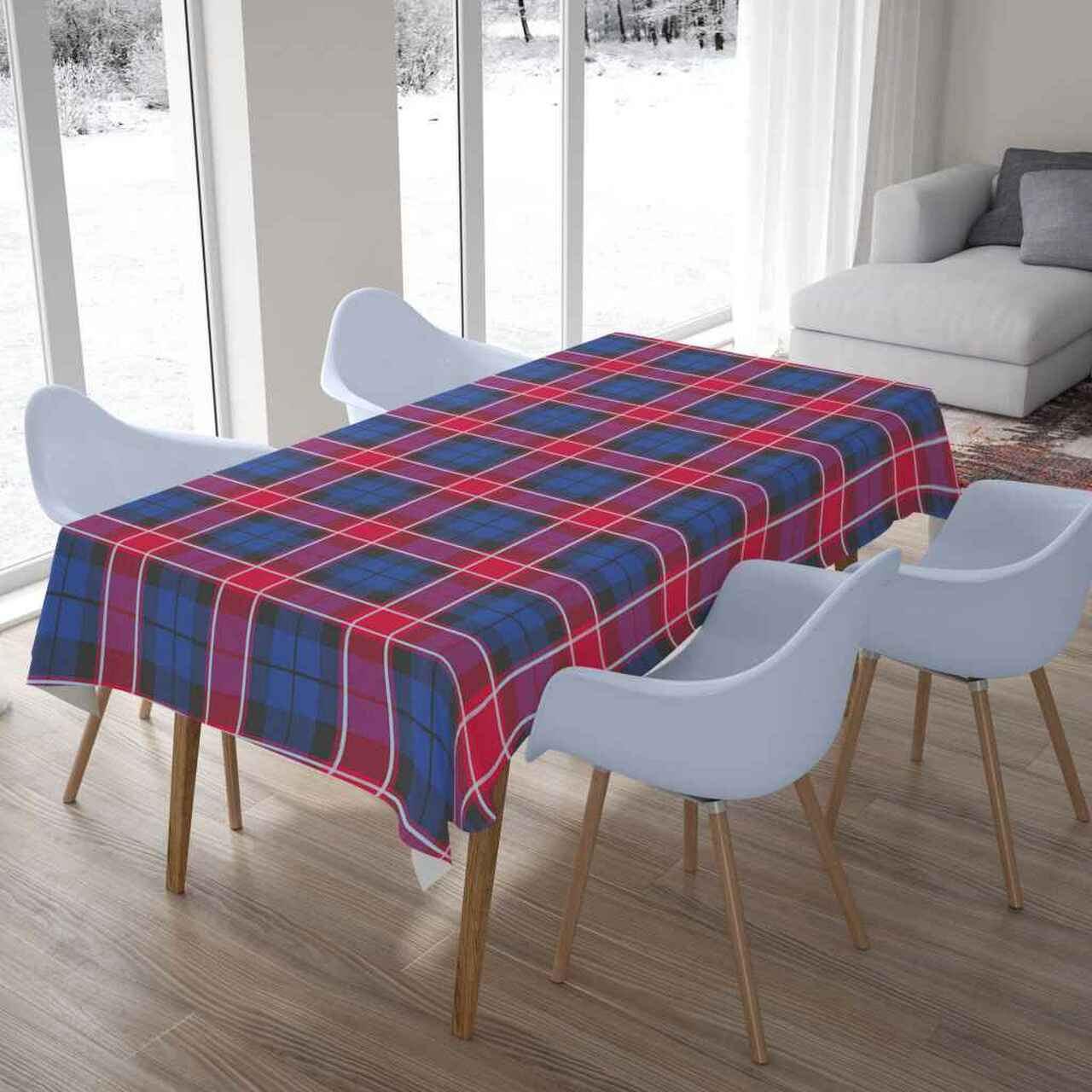 Graham of Menteith Red Tartan Tablecloth