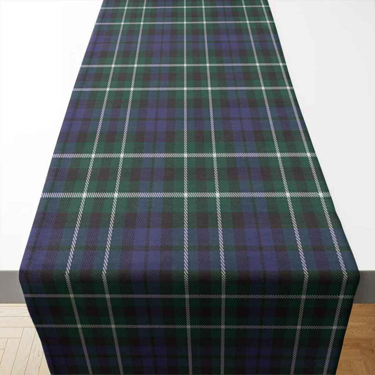 Graham of Montrose Modern Tartan Table Runner - Cotton table runner