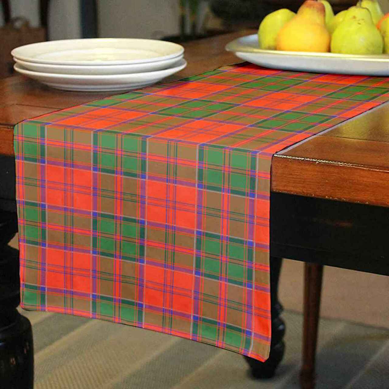 Grant Ancient Tartan Table Runner - Cotton table runner