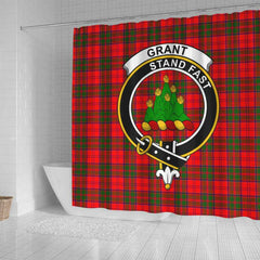 Grant Tartan Crest Shower Curtain