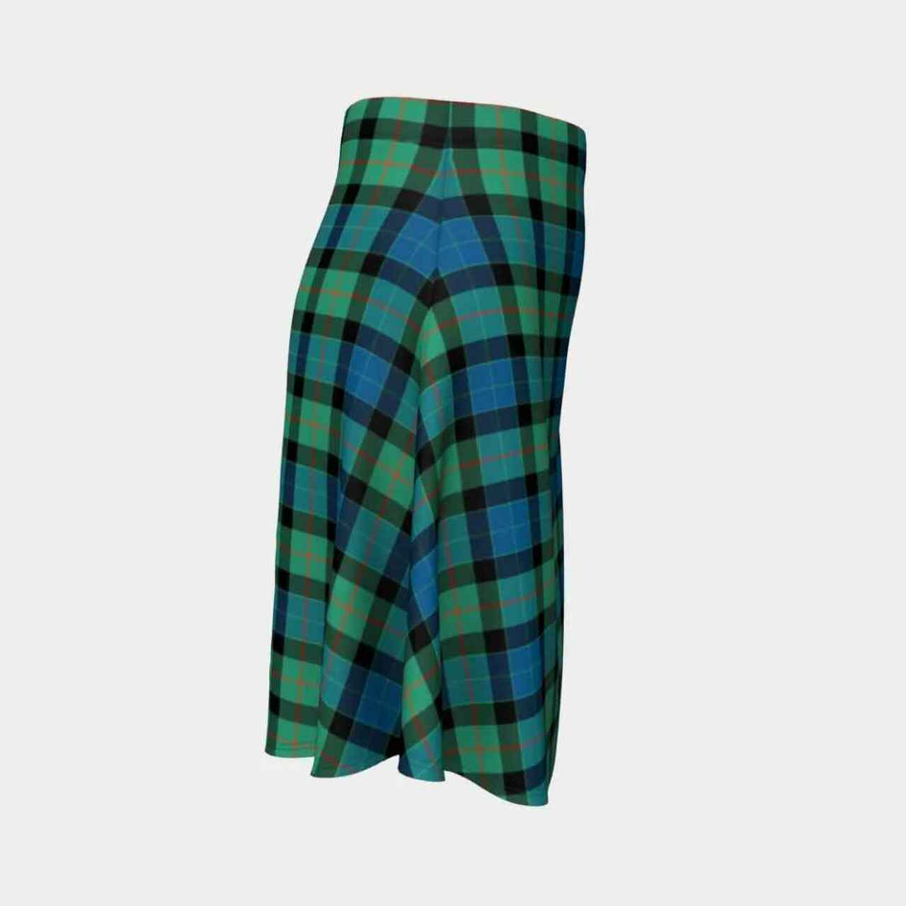 Gunn Ancient Tartan Flared Skirt