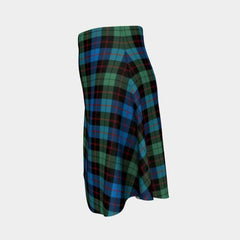 Guthrie Ancient Tartan Flared Skirt