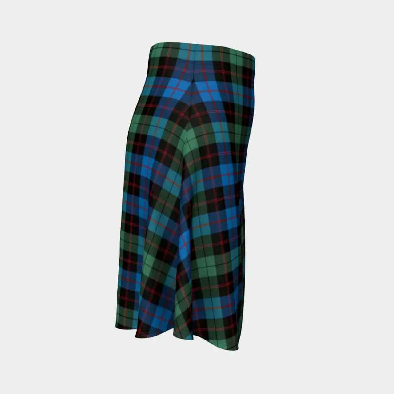 Guthrie Ancient Tartan Flared Skirt