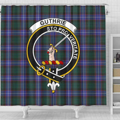 Guthrie Tartan Crest Shower Curtain